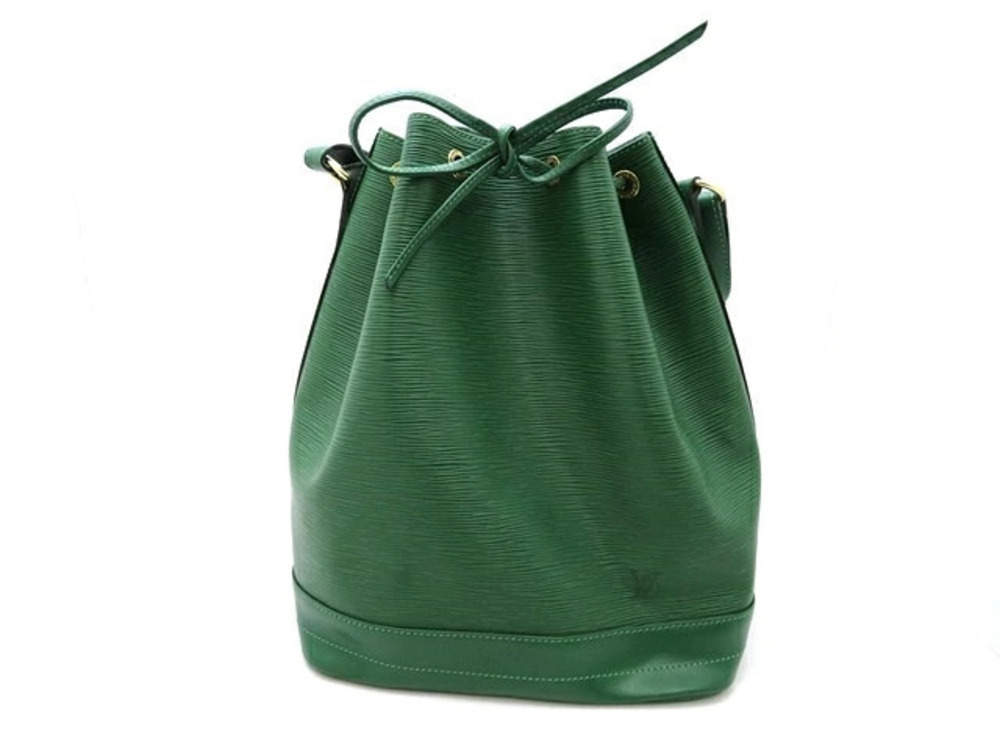 LOUIS VUITTON Noe Shoulder Bag Epi Leather Borneo Green